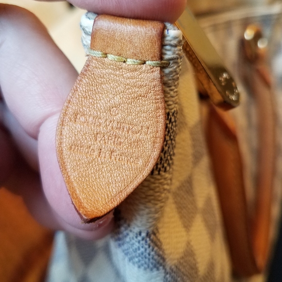 SOLD@! Louis Vuitton Damier Azur Saleya PM Handbag - Picture 2 of 11